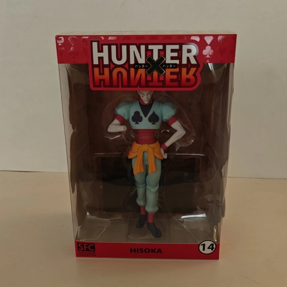 SFC Super Figure Collection Hunter X Hunter Hisoka 14 New Imperfect Box Sealed